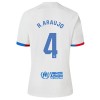 FC Barcelona R. Araujo 4 Venkovní 2023-24 - Fotbalové Dresy (S/S) FC Barcelona R. Araujo 4 Venkovní 2023-24 - Fotbalové Dresy (S/S)